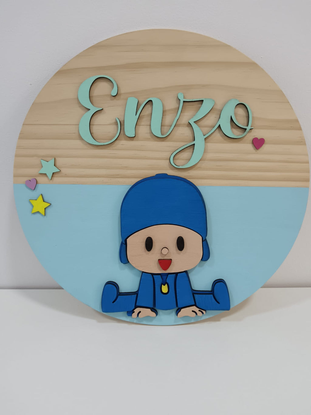 Placa Decorativa Bebé