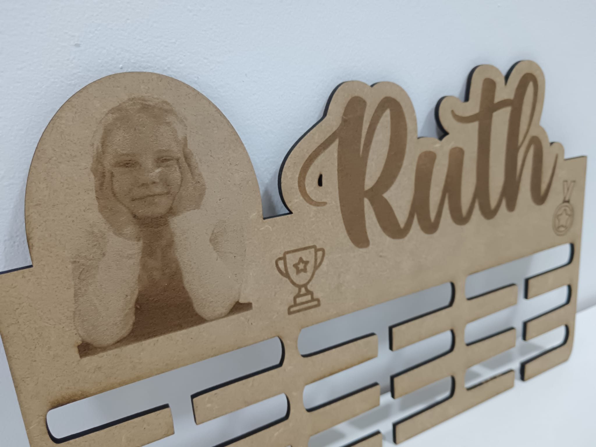 Medallero personalizado con foto