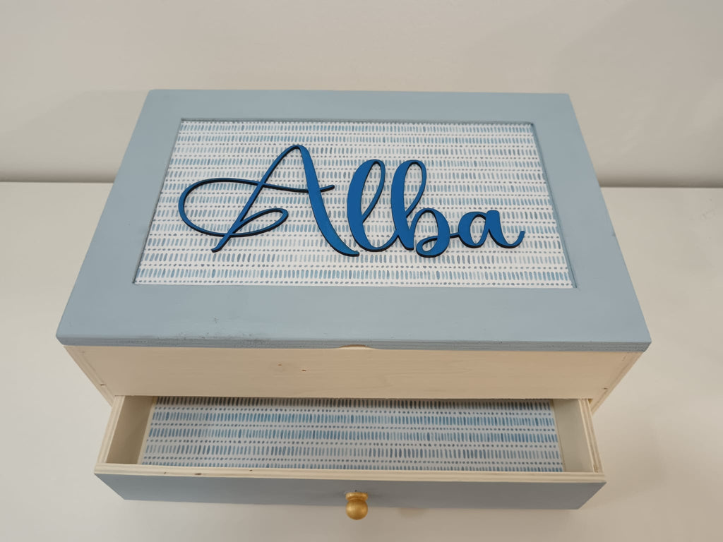 Joyero de madera personalizado