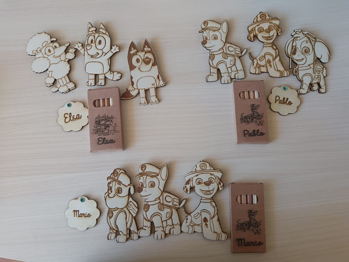 Pack Imanes para colorear