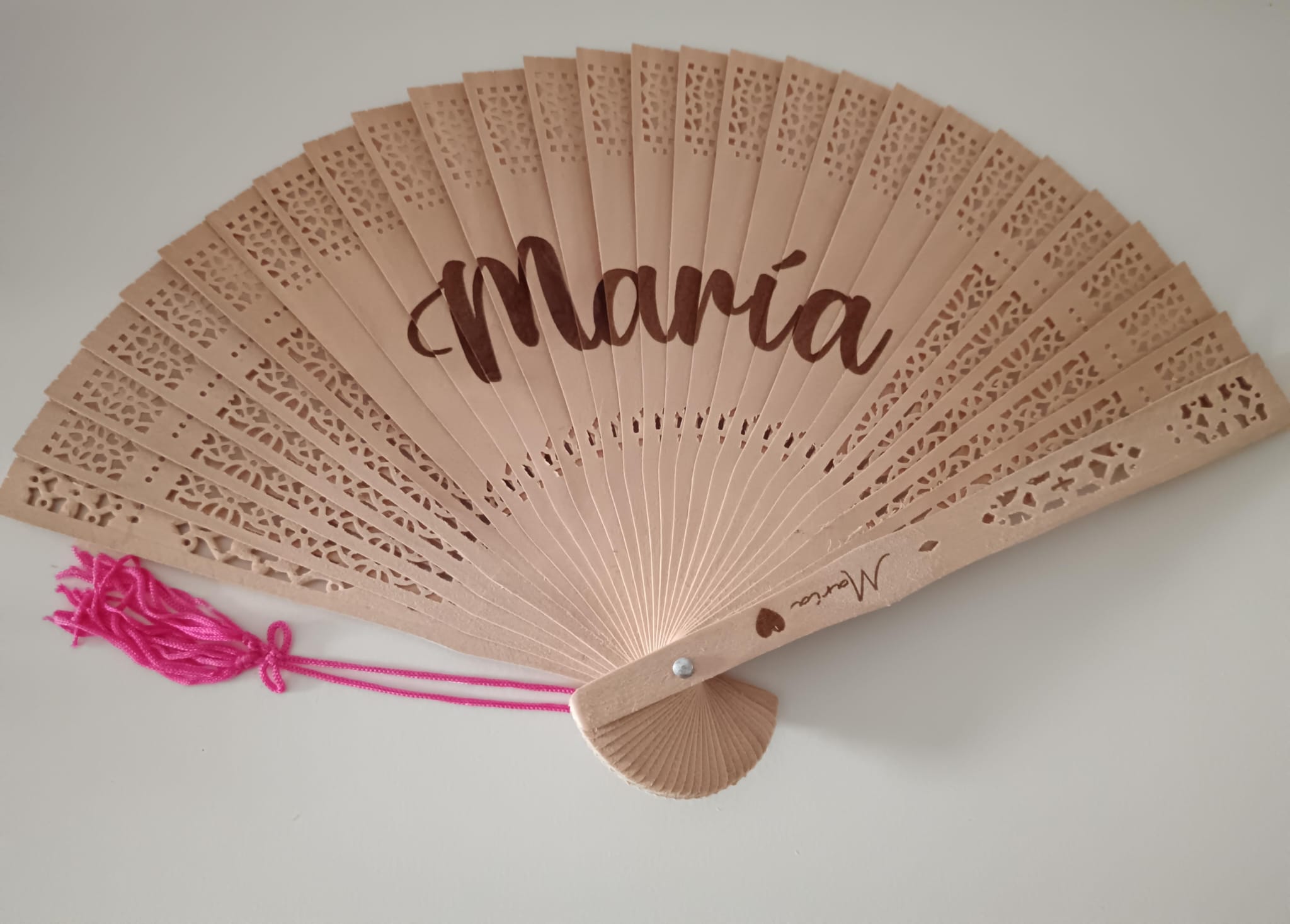 Abanico personalizado