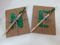 Pack libreta + lápiz personalizados Madera