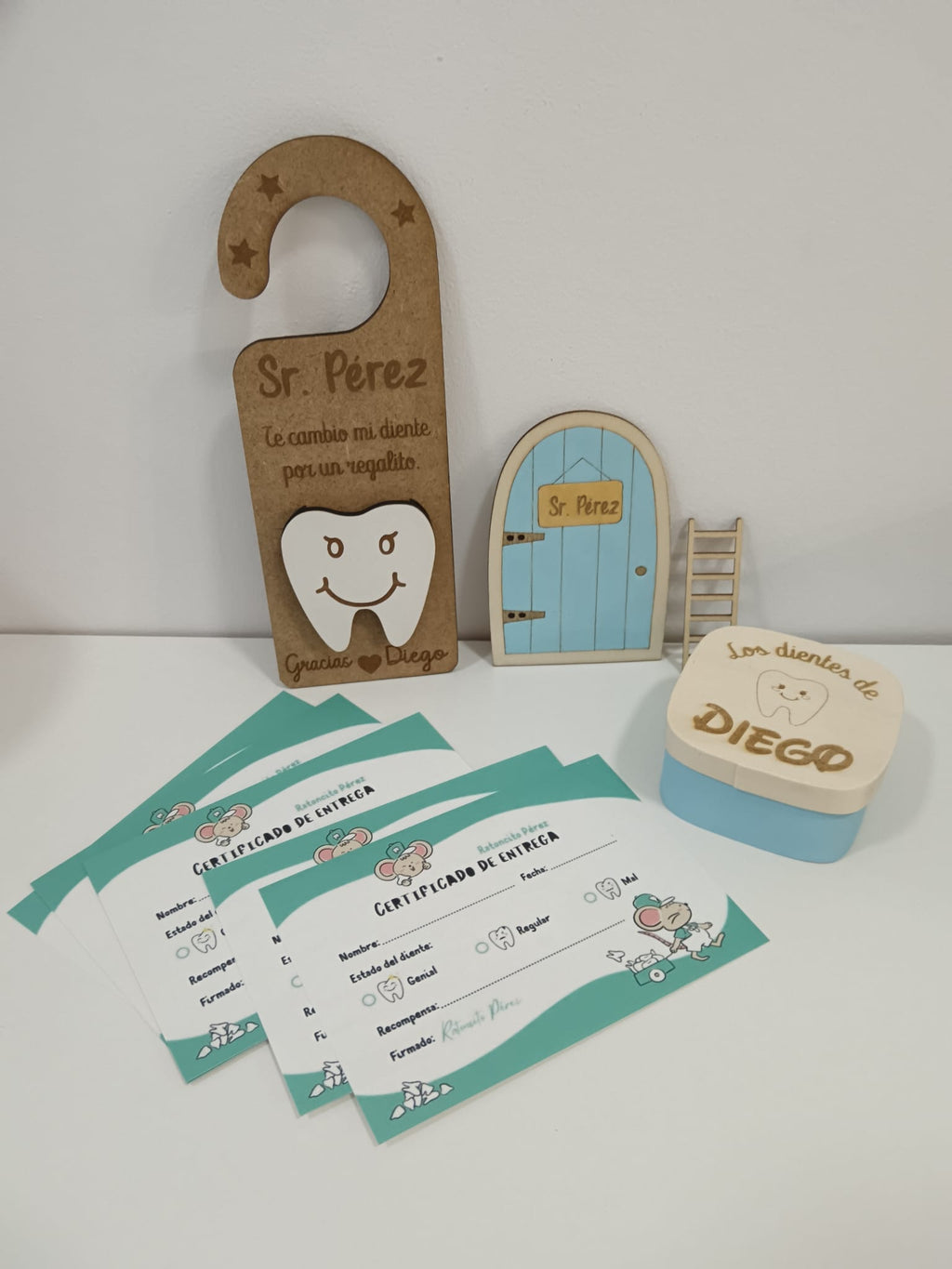 Pack Ratoncito Pérez- Madera-