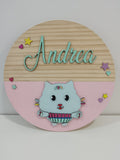 Placa Decorativa Bebé