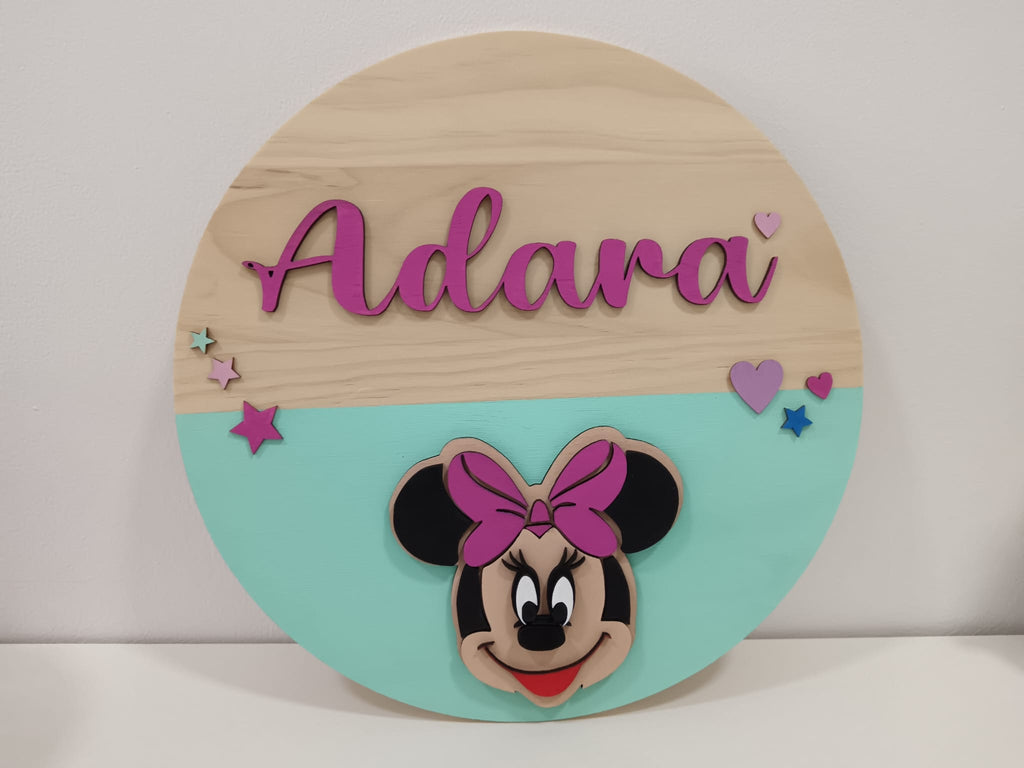 Placa Decorativa Bebé
