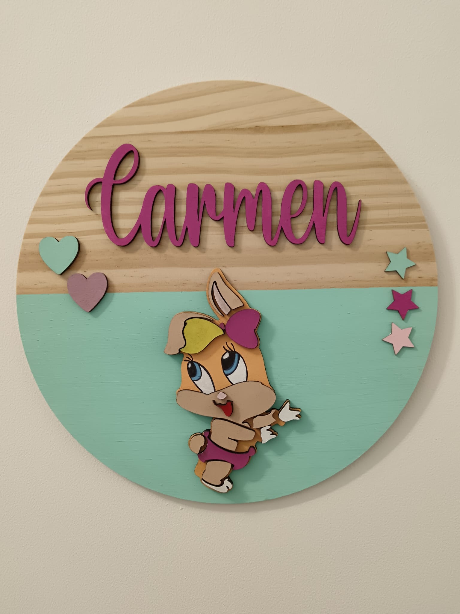 Placa Decorativa Bebé
