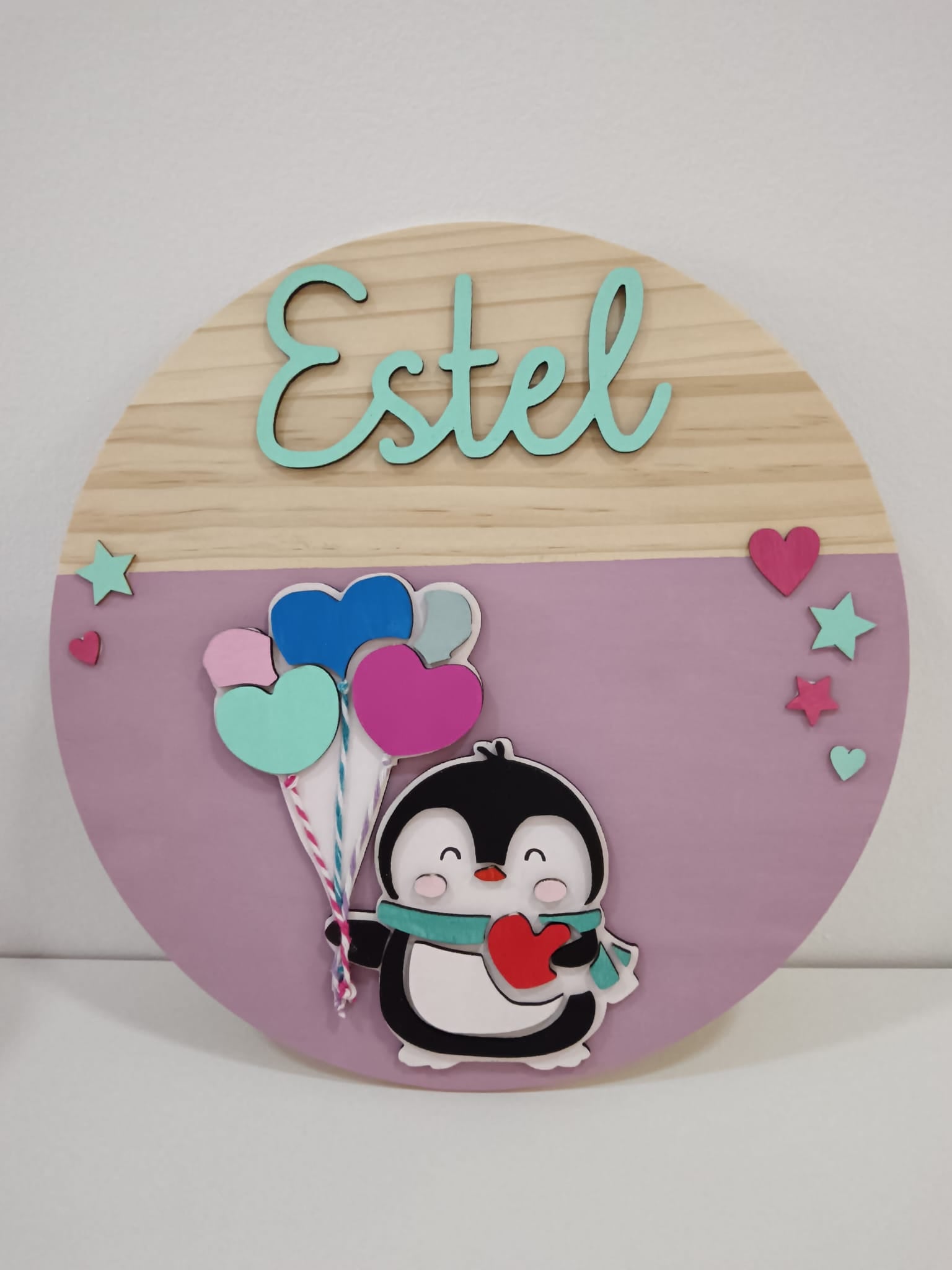 Placa Decorativa Bebé