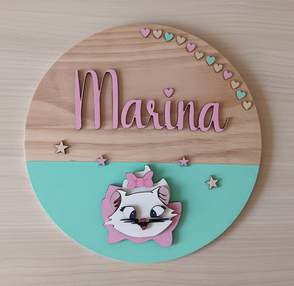 Placa Decorativa Bebé