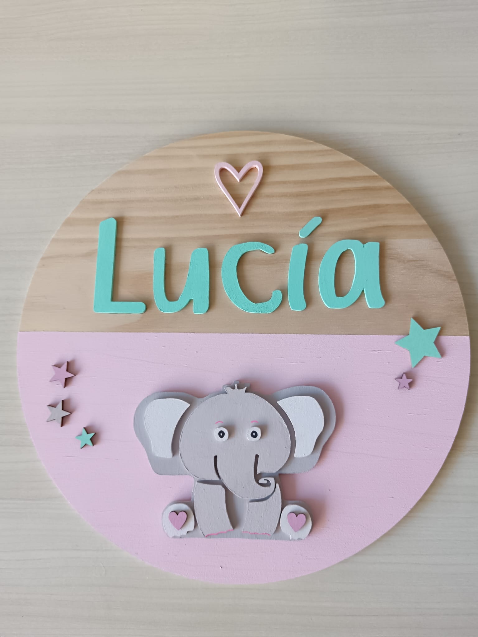 Placa Decorativa Bebé