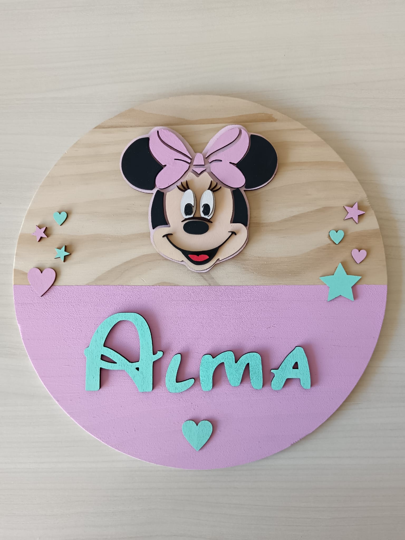 Placa Decorativa Bebé