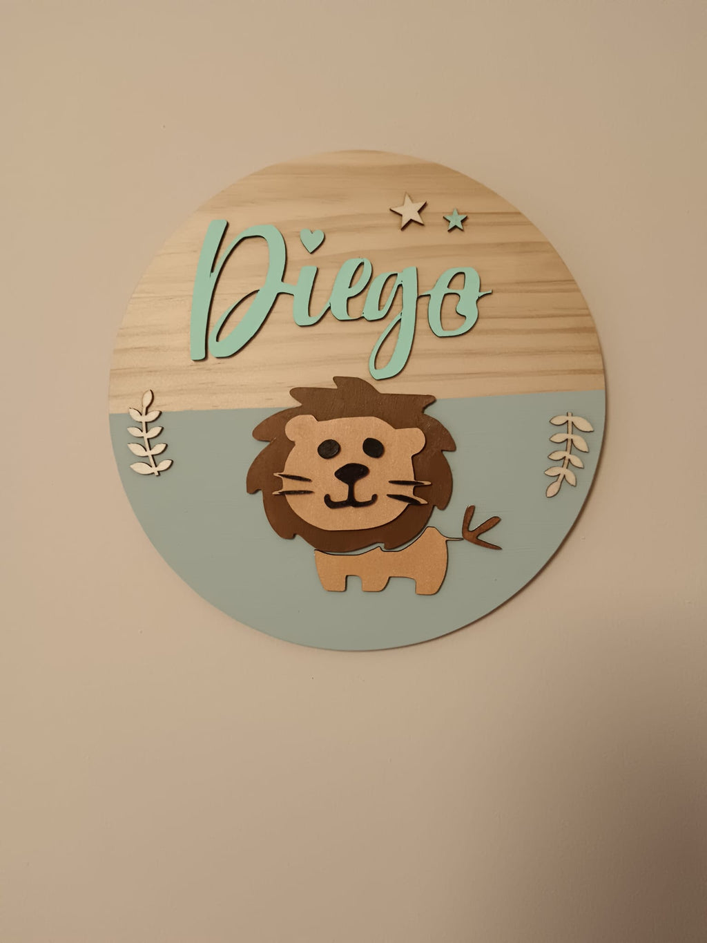 Placa Decorativa Bebé