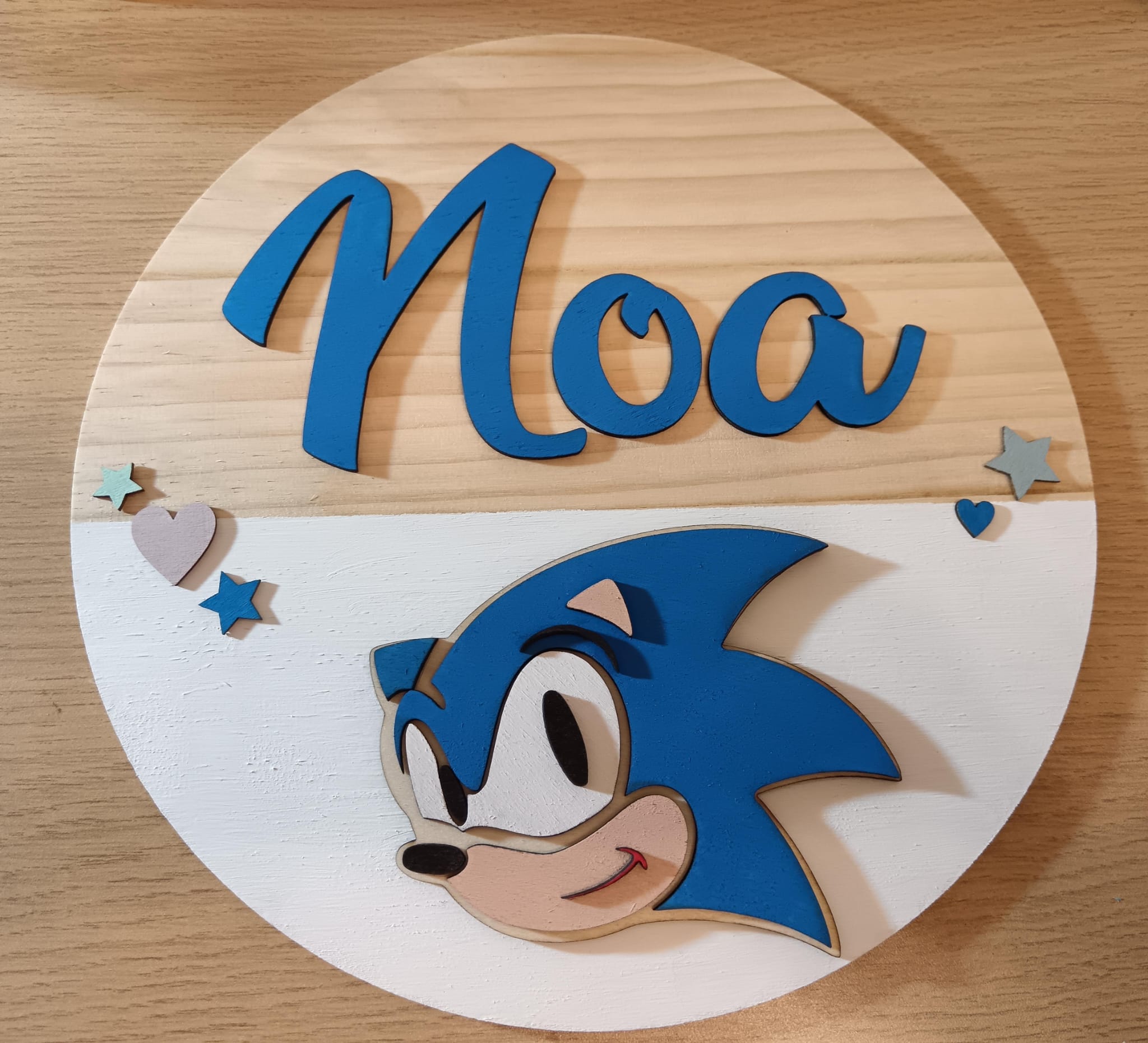 Placa Decorativa Bebé