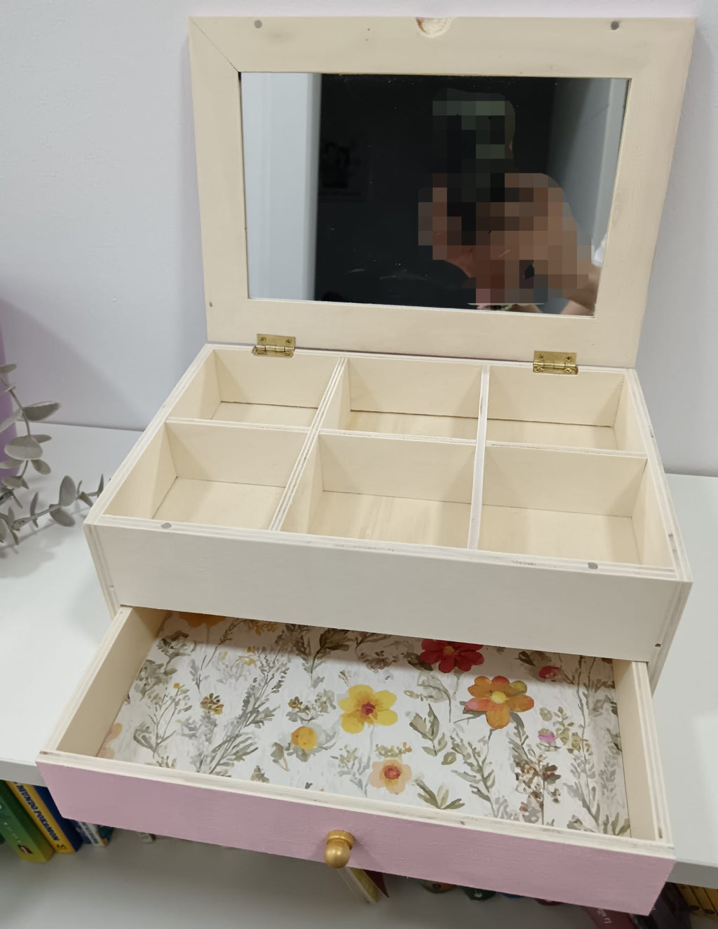 Joyero de madera personalizado