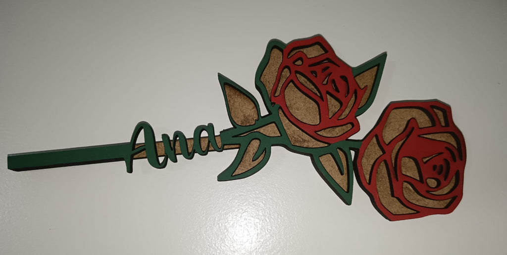 Rosas Nombre imantadas