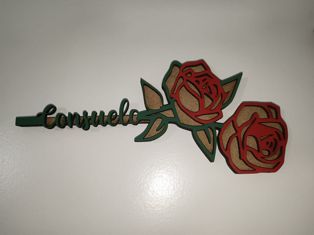 Rosas Nombre imantadas