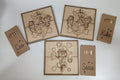 Puzzle infantil con cajita de colores