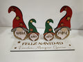 Familia Gnomos Navideños