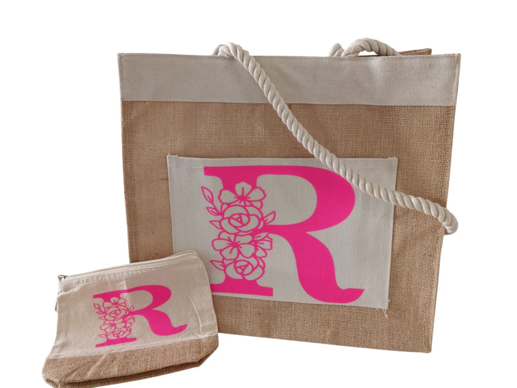 Conjunto Bolso Playa y neceser porta todo