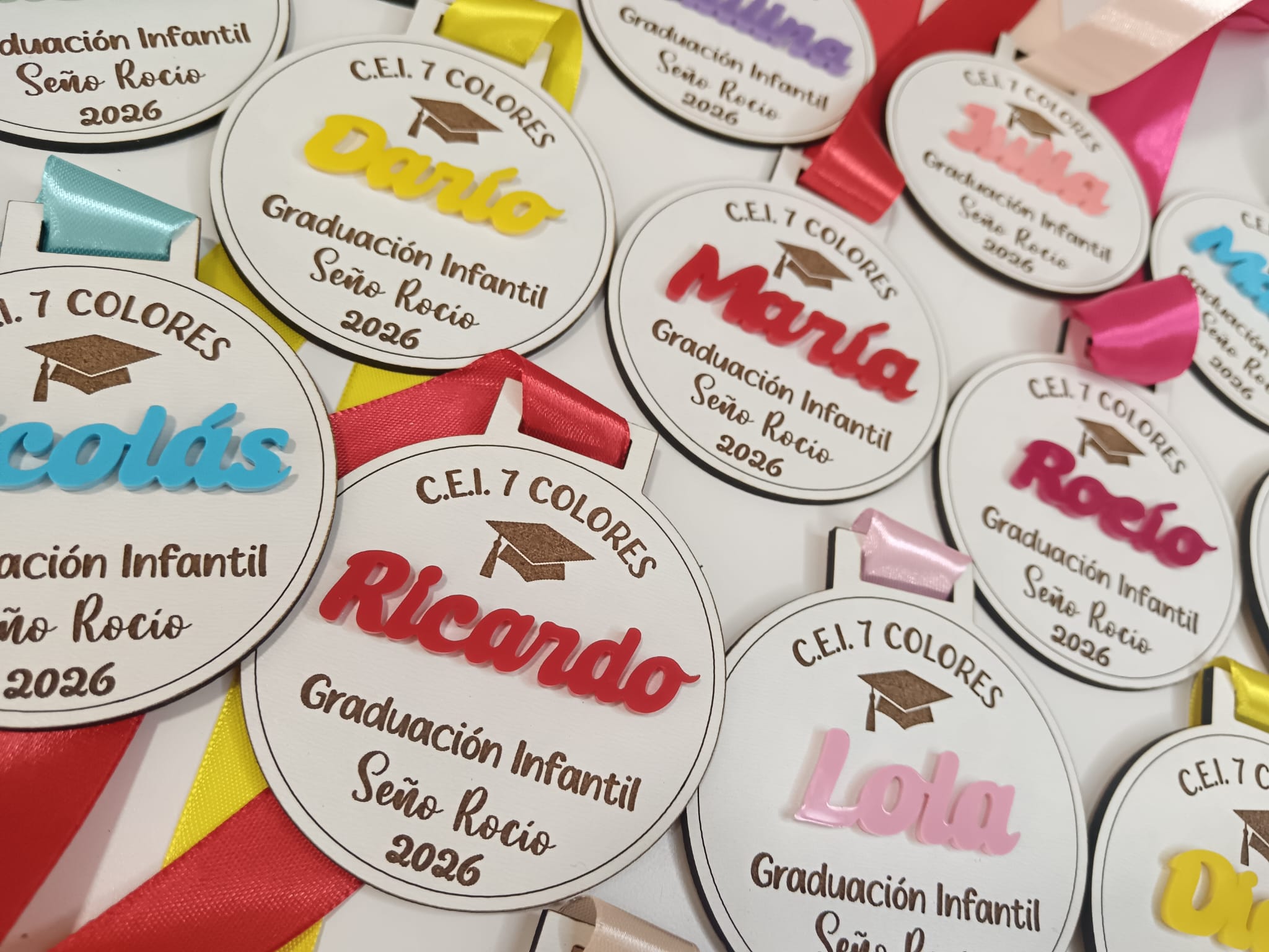 Medalla Graduación -Mod. Clara-