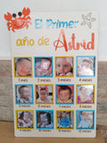 Cuadro El Primer Año- Metacrilato-