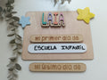Placa Primer Día -Mod Laia-
