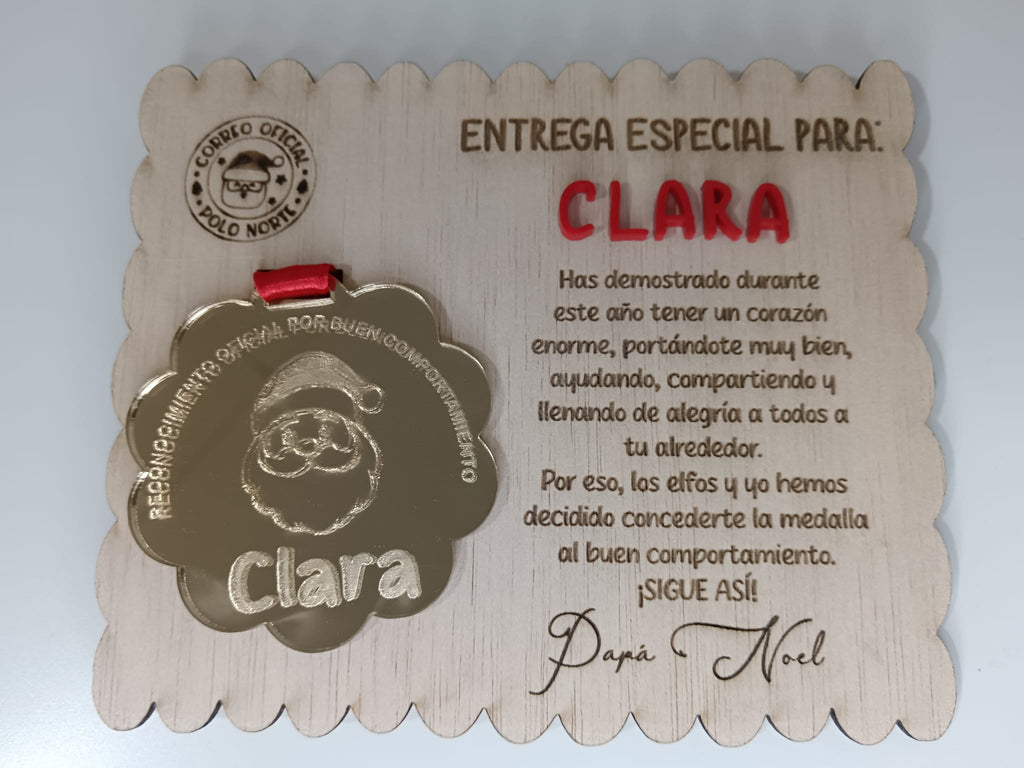 MEDALLA BUEN COMPORTAMIENTO
