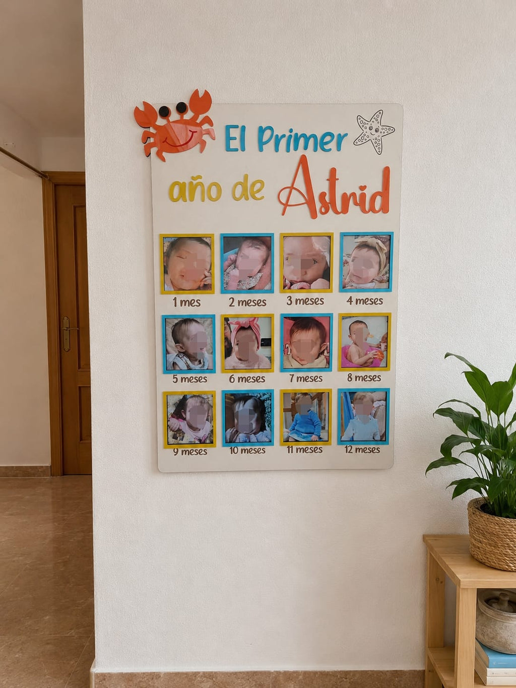Cuadro El Primer Año- Metacrilato-