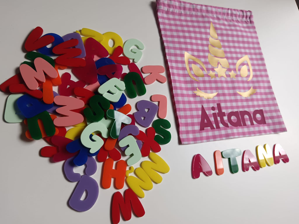 Abecedario Infantil Metacrilato
