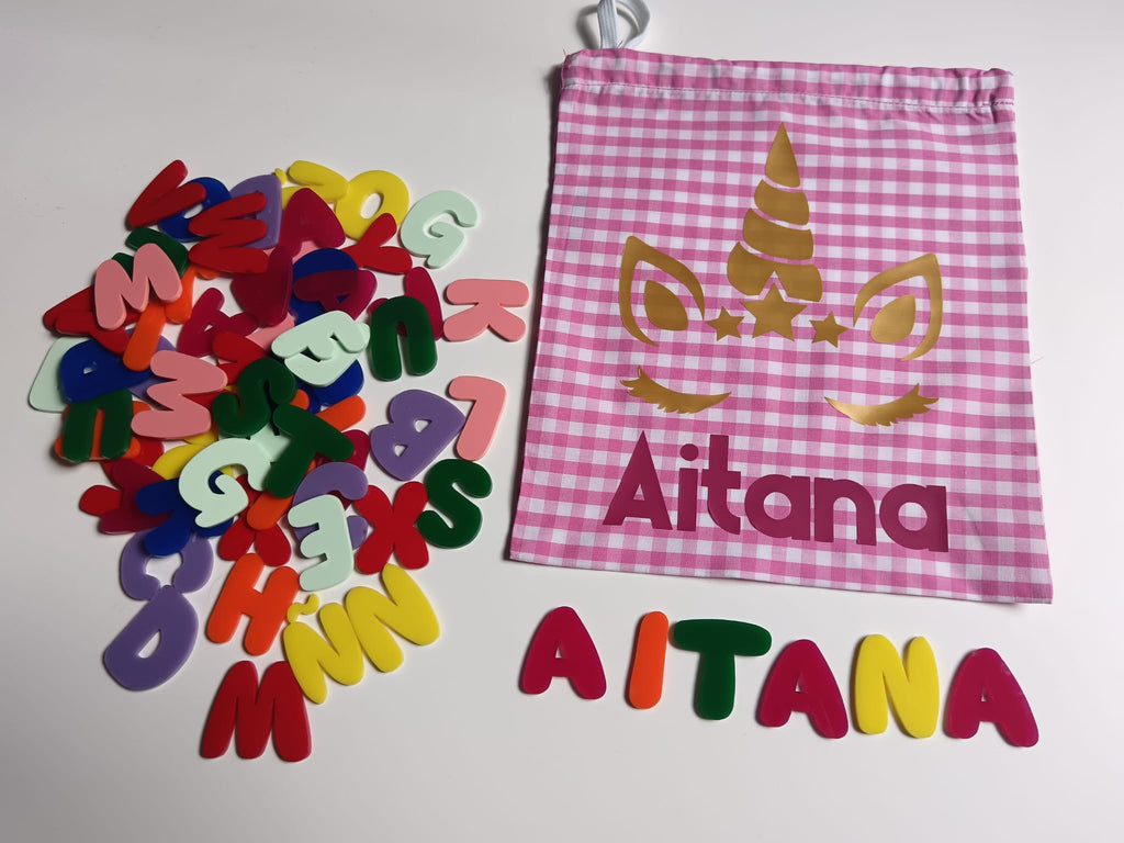 Abecedario Infantil Metacrilato